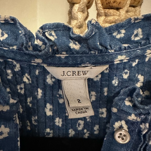 J Crew 3/4 sleeve top - Picture 3 of 3